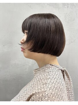 スイ チトセ(suiii chitose) ボブ/ブラウンカラー《千歳美容室》