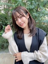 フローラバイシエスタ 池袋(Flora by siesta)&nbsp;《20代30代》オリーブグレージュ×大人可愛いレイヤースタイル☆