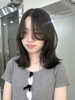 ミル(milu)&nbsp;【ami】ミディアム/オリーブカラーレイヤー/四条/河原町