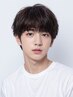 Men's部分的なくせ毛ケア◎【カット＆部分縮毛矯正】￥13,000→￥10,000