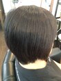 ワンズヘアー(ONE's HAIR)&nbsp;５０代ミセスショートも縮毛矯正のツヤで年齢不詳…なのです♪