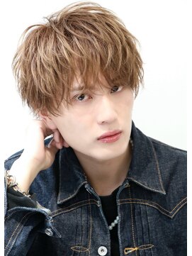 オーシャントーキョー 心斎橋(OCEAN TOKYO WEST) ラウンドマッシュレイヤーカットシャギー