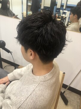 緩めシャドウパーマ