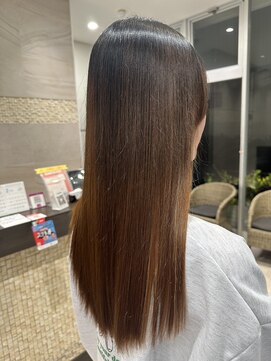 髪質改善ストレート