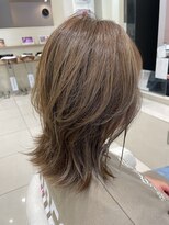 アヴァンス 深井店(AVANCE.)&nbsp;白髪ぼかしハイライトカラー×ベージュカラー