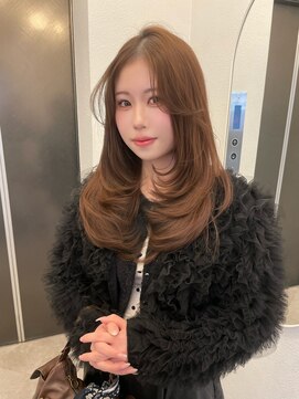 ボタン ハカタ(VOTAN hakata) レイヤーカット/中明度カラー/ブリーチなしダブルカラー