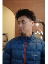 エディ(Edy)&nbsp;メンズスパイキーボックスショート刈り上げ眉毛カット岡山