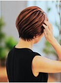 40代50代60代ショート/白髪ぼかし/ハイライト/髪質改善/入間　
