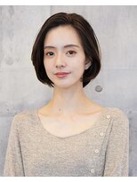 アイスバーグ ウェスト 清澄白河(eyesburg W/est)&nbsp;大人かわいい 小顔 ひし形ボブ前髪なし