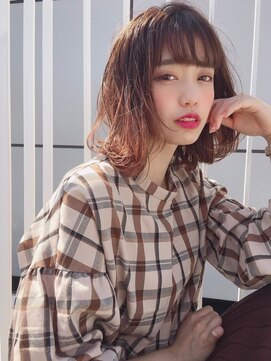 リープアルケー ヘアアンドヘッドスパ 錦糸町北口店(leap arche Hair&head spa) ミディアムレイヤーカット/似合わせカット/髪質改善/錦糸町