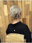 ヘアセット/ショート/結婚式/着物/着付/成人式/入学式/卒業式