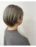 【ハイトーンデビュー応援】ケアブリーチ&カラー＋トリートメント￥11000
