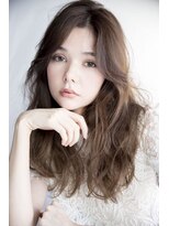 ラフヘアーアンドライフ 所沢東口店(LAF Hair&Life) きらめき纏うフェミニンブラウン