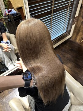 ヘアー クリエイト カルバリ(HAIR CREATE Calbari) 艶♪ミルクティーブラウン