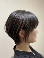 ハルジュヘアーリゾート(haruju HairResort) 【大人ハンサム】小顔ショート×アッシュブラウン