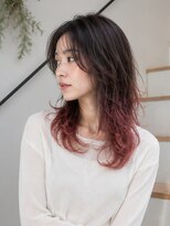 ドット ヘアー ジェム(dot.hair gem)&nbsp;裾カラー/グラデーションカラー/ピンクカラー