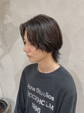 ブレスボーオム 明石(Breath beauu Homme Akashi) ▼韓国風センターパート▼メンズ/パーマ/明石/西明石/大久保