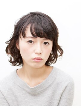 ヘアスタジオ クー(Hair Studio XYY) ロングボブ　ロブ　　MIX巻き