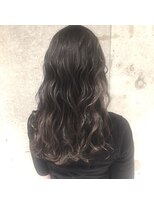 アヴァンスクロス あべのルシアス店(AVANCE.CROSS)&nbsp;グレージュ×ラフウェーブ×外国人風