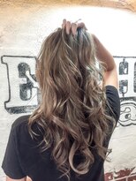 エイトセカンド 新宿三丁目店(EIGHT second)&nbsp;【EIGHT second】牧瀬＿サファリベージュ×大人かきあげスタイル