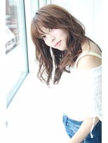 ヘア デザイン レオン(hair design Leon)&nbsp;【LEON】アッシュベージュ×レイヤースタイル