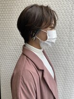 エル(EL by green)&nbsp;（Kotaro)イヤリングカラー×ターコイズ×ハンサムショート