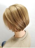 10代20代30代/ショートボブ/ハイトーンボブ/ボブ/ショート