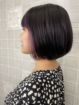 ヘンリエッタ 吉祥寺(Henrietta) フレーミングパープルボブ