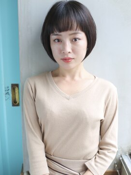 バース(BIRTH) 天神【BIRTH】ショコラアッシュ×オン眉ショートボブ