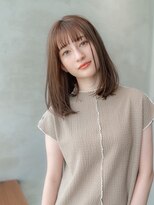 大人かわいい/似合わせカット/くびれヘア/デザインカラー