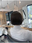 オイルでまとまる◎重軽ミニボブ/ショートボブ