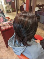 色髪美人&nbsp;ミディアムメッシュ