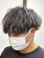 ケイゾウ(KEIZO)&nbsp;波巻きホワイトメッシュ