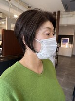 ブルー(blue)&nbsp;ばっさりショートボブ