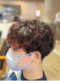 メンズマッシュ × スパイラルパーマ