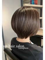 アン たまプラーザ(un)&nbsp;骨格補正立体ショート/イルミナカラー/髪質改善オージュア