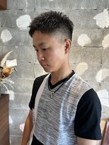 ソワ 四日市(soie)&nbsp;【soie馬場】ベリーショート/ツーブロック/アップバング