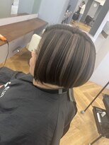 シカ 神戸三宮元町店(Cica)&nbsp;ハイライト コントラスト デザインカラー ブリーチ 三ノ宮