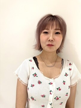 エアー 横浜(AIR) 【寺本】ピンクベージュの外ハネスタイル！