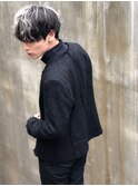 大人男子のブリーチカラー