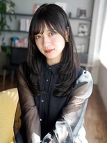 ケーツー エソラ池袋店(K-two)&nbsp;ふんわり内巻きレイヤーカット*ロングレイヤー*髪質改善*黒髪2