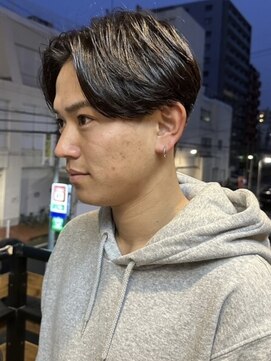 ザスーツブラザーズ(THE SUITS BROTHERS) MEN’S HAIRウルフカルマパーマベリーショートイージーパーマ