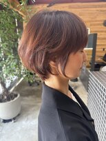 ラロ(raro)&nbsp;ピンクブラウン×柔らかショート