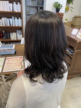 スレッド(SRED) ミディアムパーマスタイル