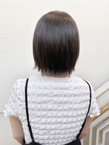 モリオ フロム ロンドン 成増店&nbsp;【morio成増/一戸】大人かわいい切りっぱなしボブ