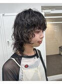 ボブパーマプードルパーマレイヤーパーマスパイラル奥東巧真