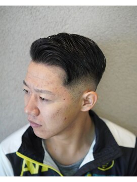 髪工房ケンズ 上新庄(髪工房ken's) サイドパート