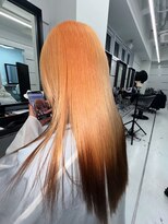 ギグスダブル 栄久屋大通店(gigs double)&nbsp;ブリーチカラー/オレンジカラー/ルーツカラー