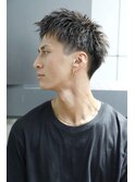 アップバングリバースパーマ