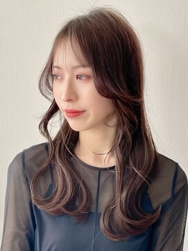 レヴィア(REVIA) レイヤーカット髪質改善トリートメント前髪カットハイライト